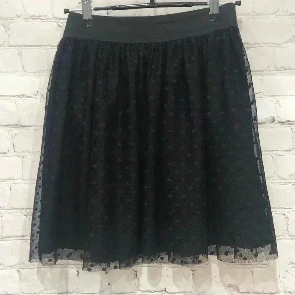dELiA*s Polka Dot Mini Skirt